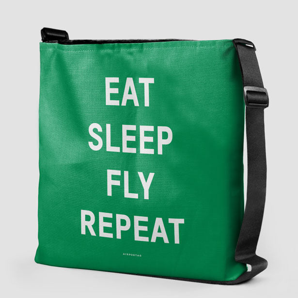 Eat Sleep Fly - Tote Bag - Airportag