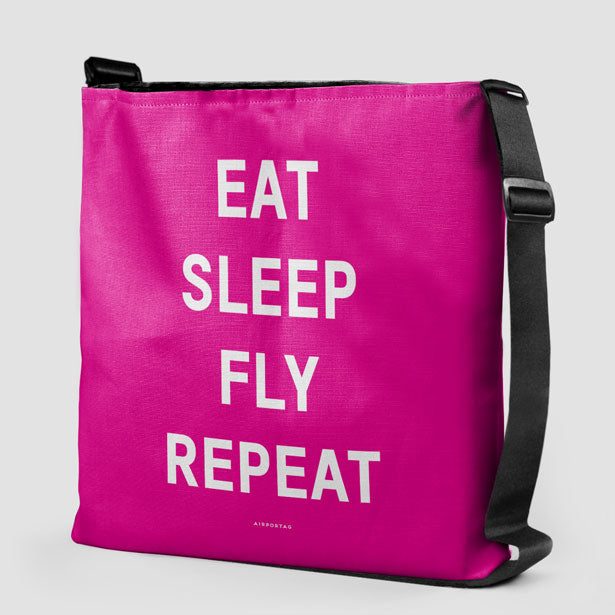 Eat Sleep Fly - Tote Bag - Airportag