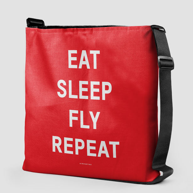 Eat Sleep Fly - Tote Bag - Airportag