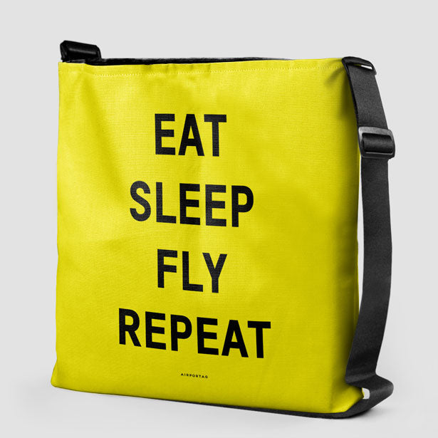 Eat Sleep Fly - Tote Bag - Airportag
