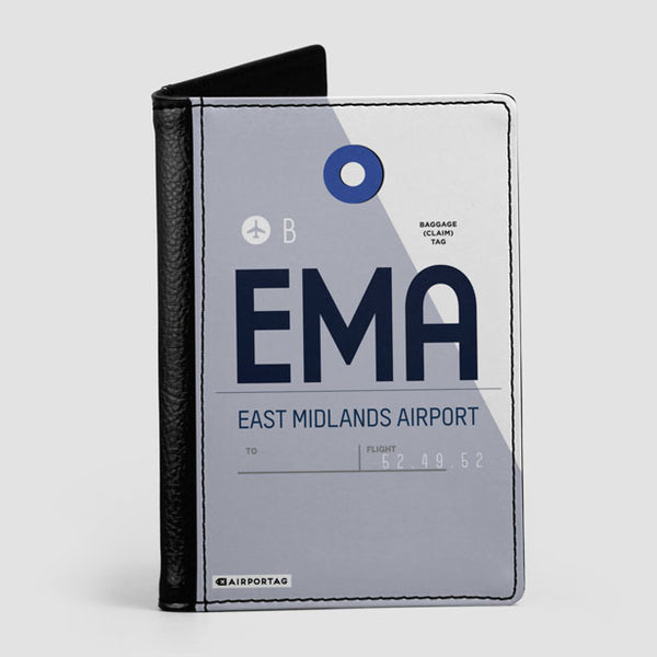 Passport Cover East Midlands Airport England, UK IATA code EMA