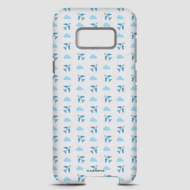 Emoji Cloud Plane - Phone Case - Airportag