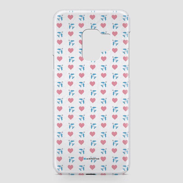 Emoji Heart Plane - Phone Case - Airportag