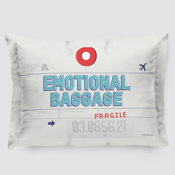 Emotional Baggage - Pillow Sham - Airportag