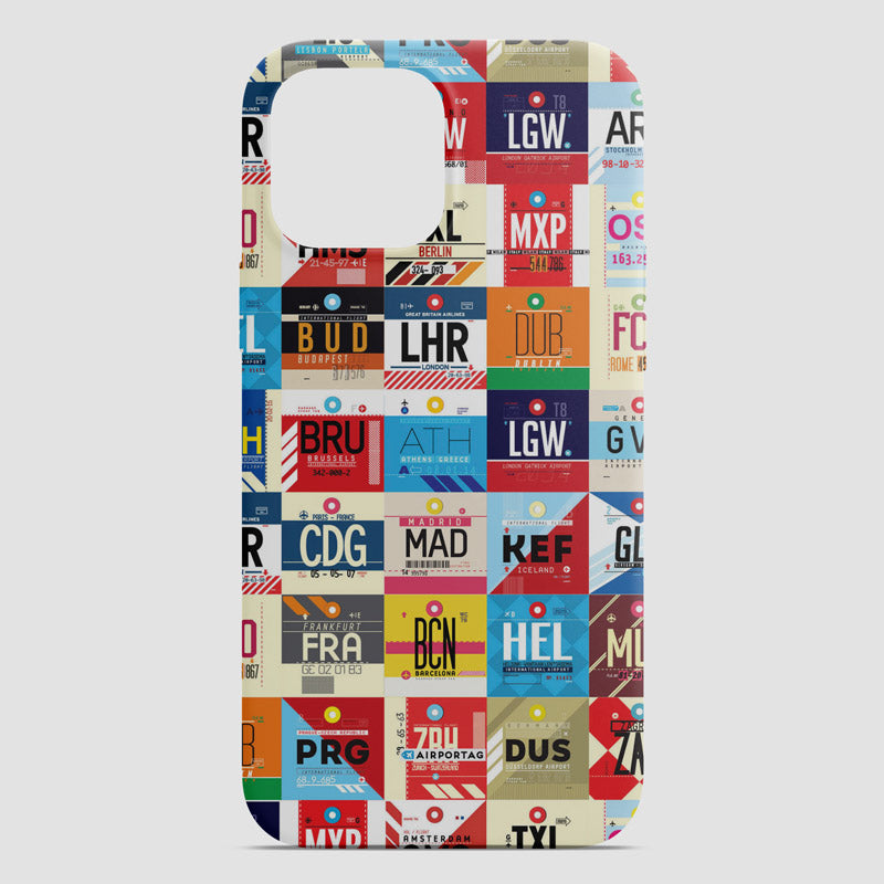 European Airports - Phone Case