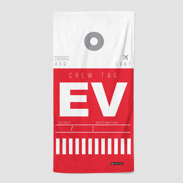 EV - Beach Towel - Airportag