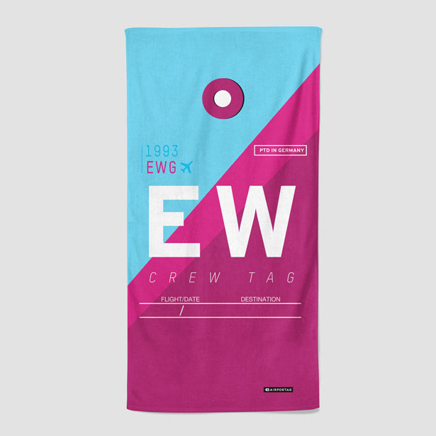EW - Beach Towel - Airportag