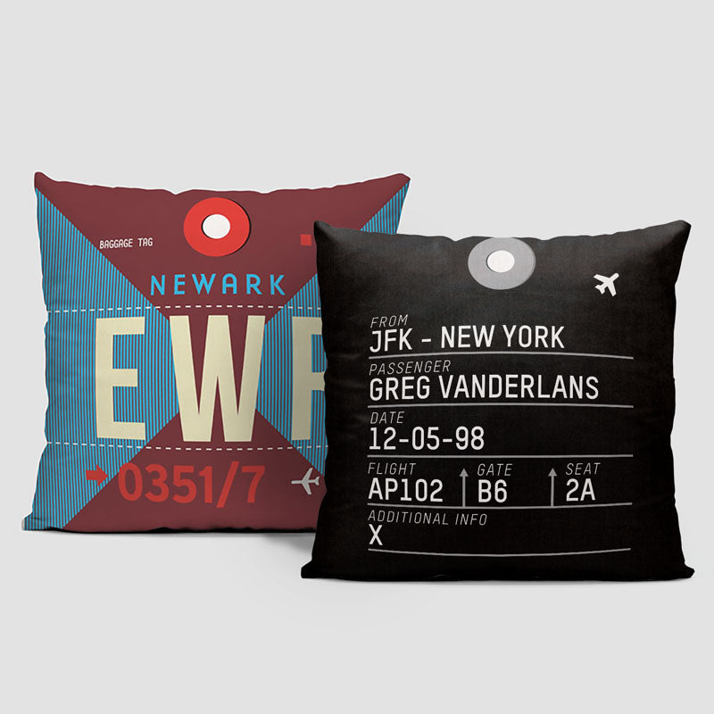 EWR - Throw Pillow