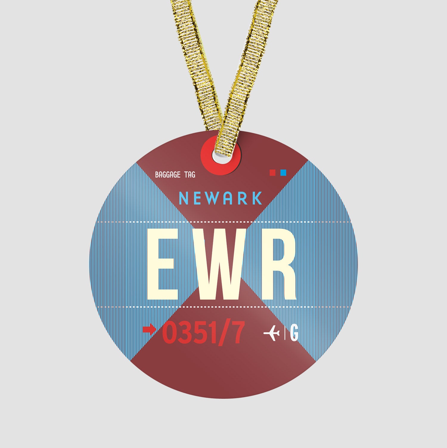 EWR - Ornament - Airportag