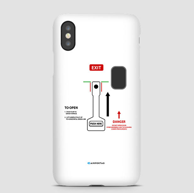 A380 Door - Phone Case airportag.myshopify.com