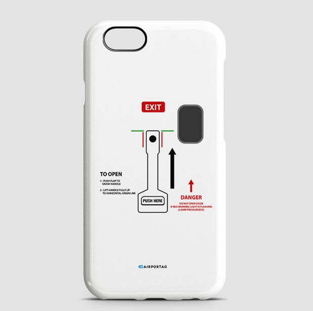 A380 Door - Phone Case airportag.myshopify.com