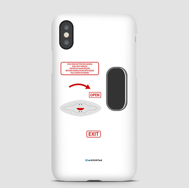 787 Door - Phone Case airportag.myshopify.com