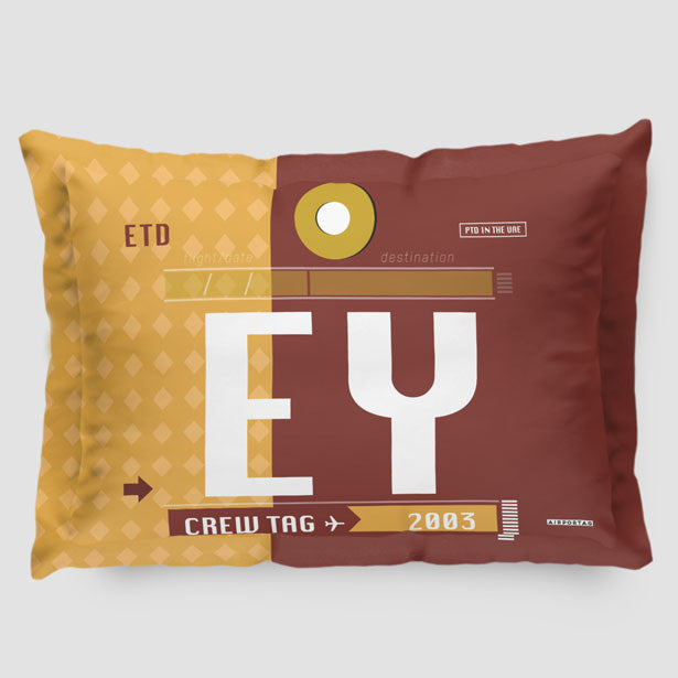 EY - Pillow Sham - Airportag