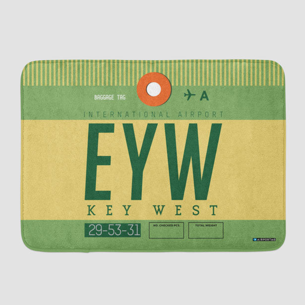 EYW - Bath Mat - Airportag