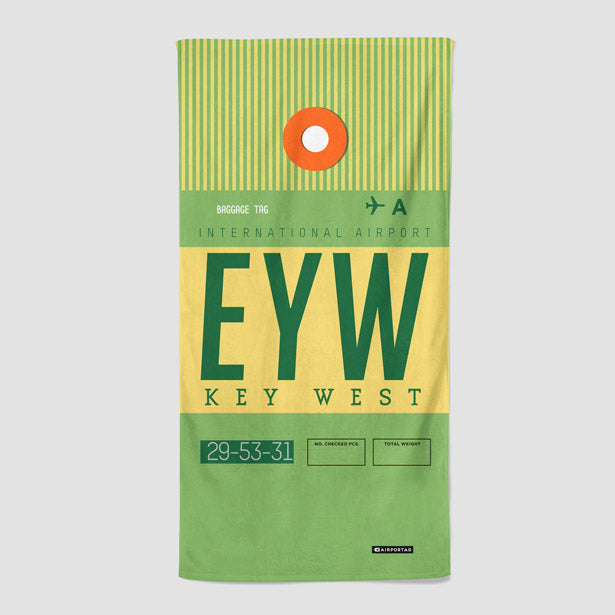 EYW - Beach Towel - Airportag