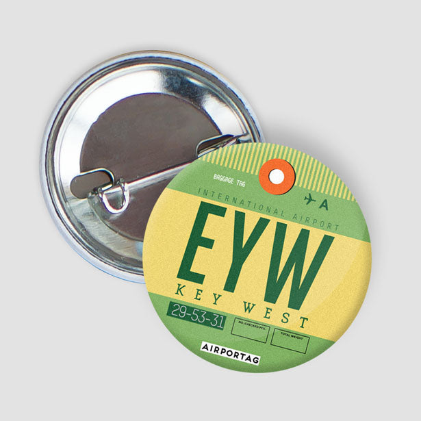 EYW - Button - Airportag