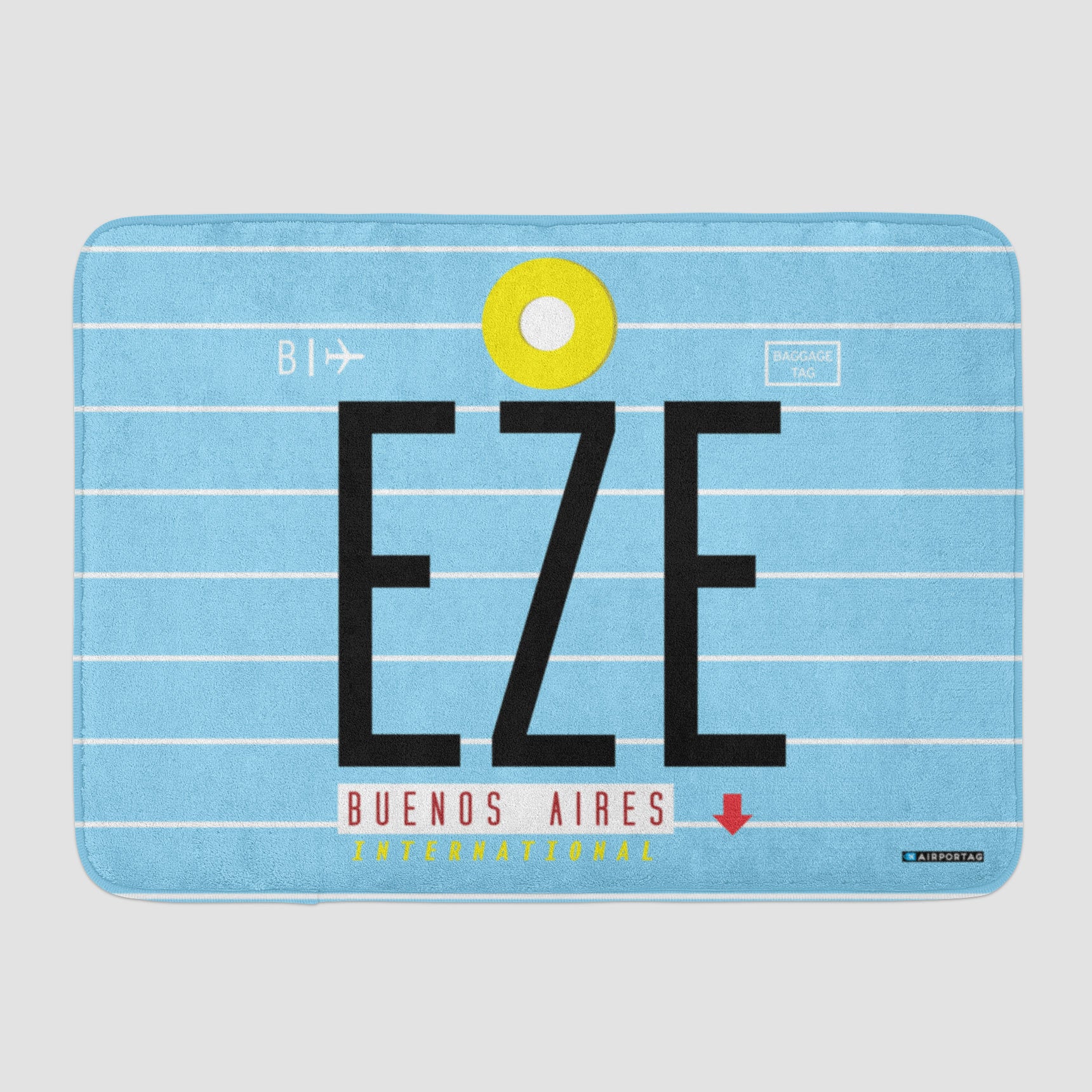 EZE - Bath Mat - Airportag