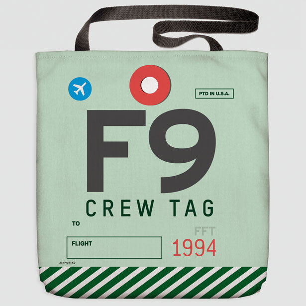 F9 - Tote Bag - Airportag