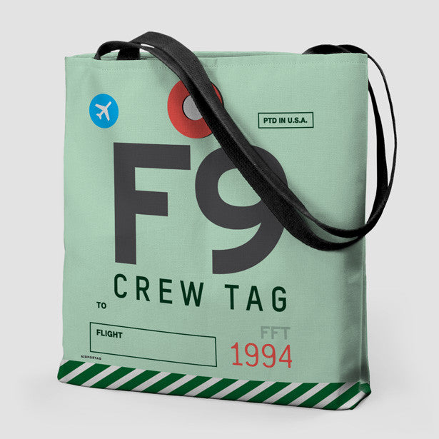 F9 - Tote Bag - Airportag