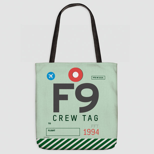 F9 - Tote Bag - Airportag