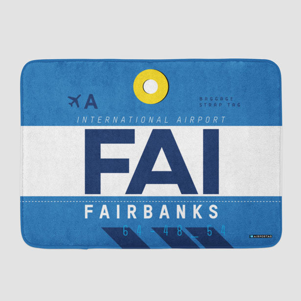 FAI - Bath Mat - Airportag