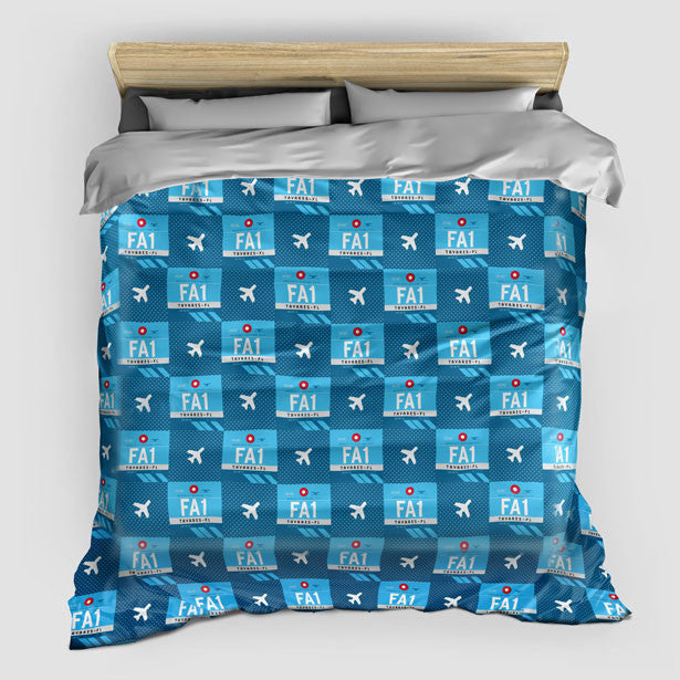 FA1 - Duvet Cover - Airportag