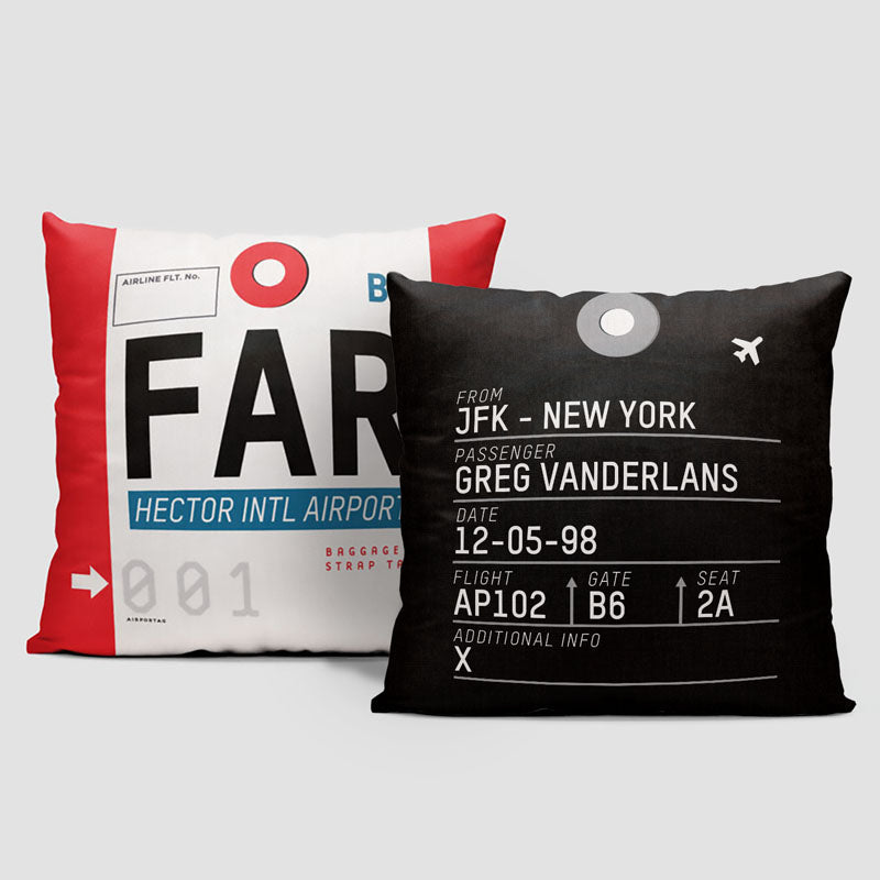FAR - Throw Pillow