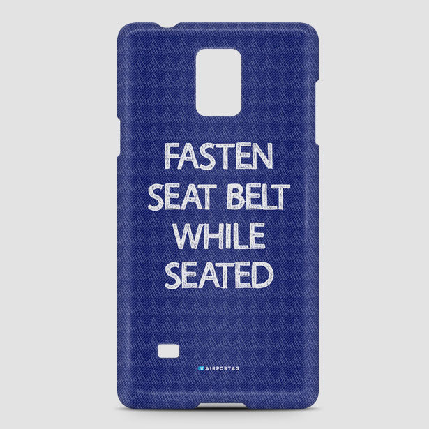 Fasten Seat Belt - Phone Case - Airportag