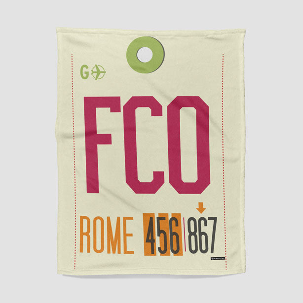 FCO - Blanket - Airportag