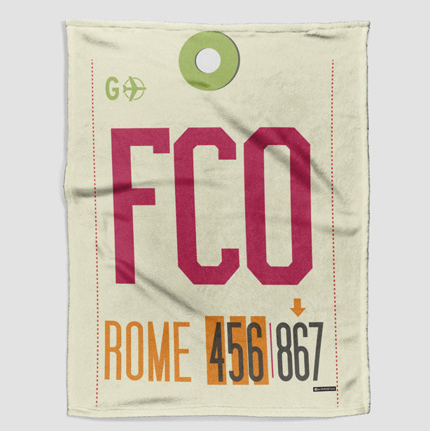 FCO - Blanket - Airportag