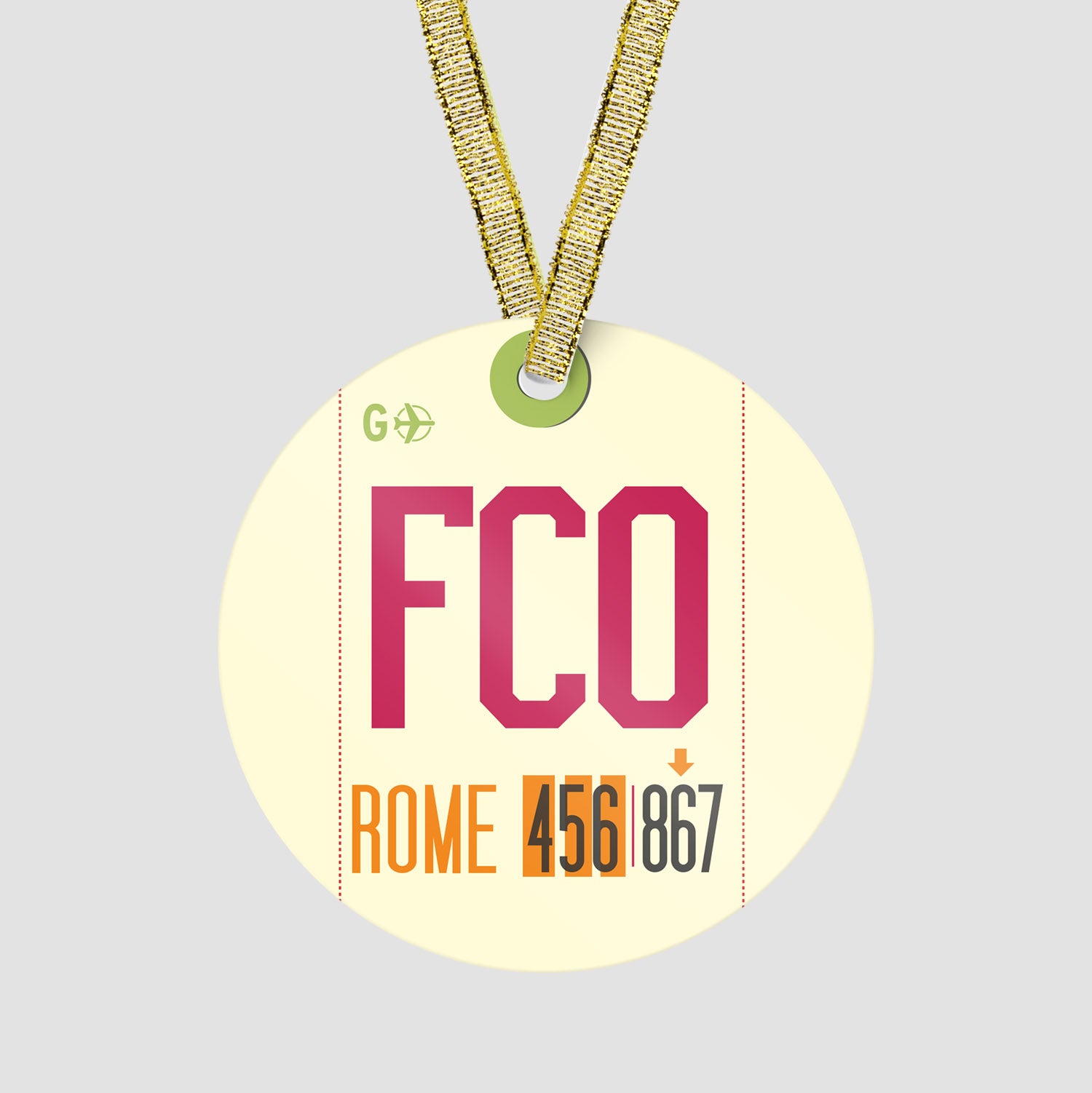 FCO - Ornament - Airportag