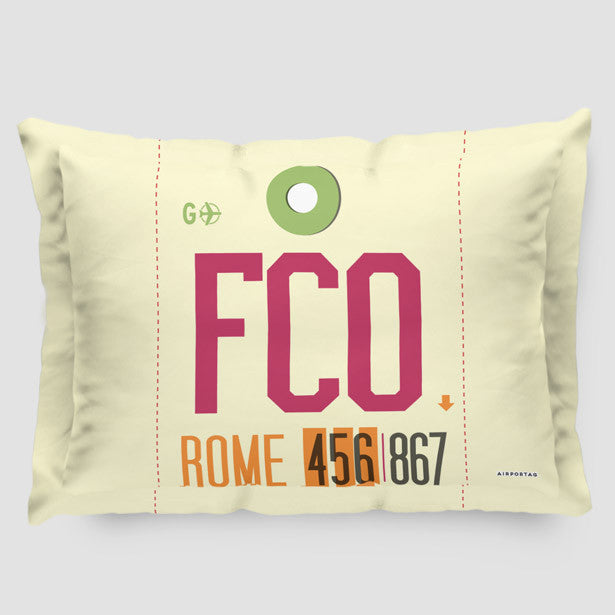FCO - Pillow Sham - Airportag