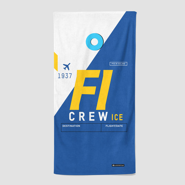 FI - Beach Towel - Airportag