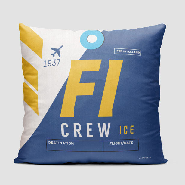FI - Throw Pillow - Airportag