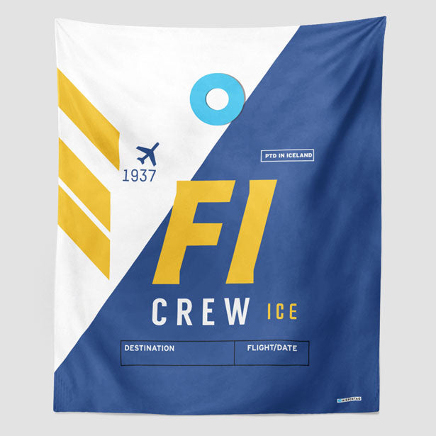 FI - Wall Tapestry - Airportag