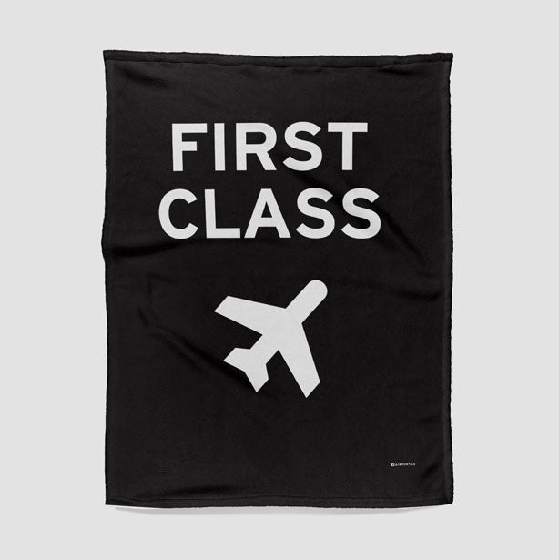 First Class - Blanket - Airportag