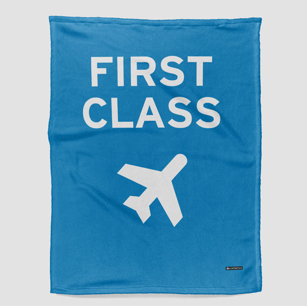 First Class - Blanket - Airportag