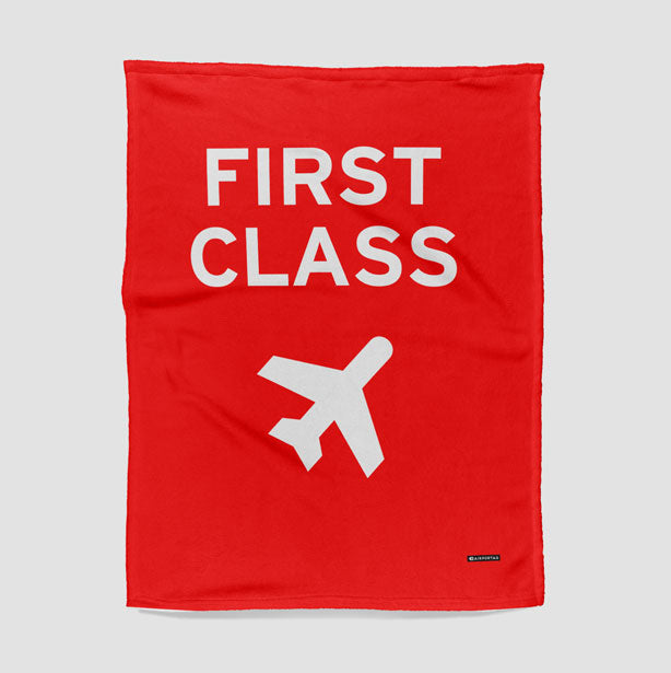 First Class - Blanket - Airportag