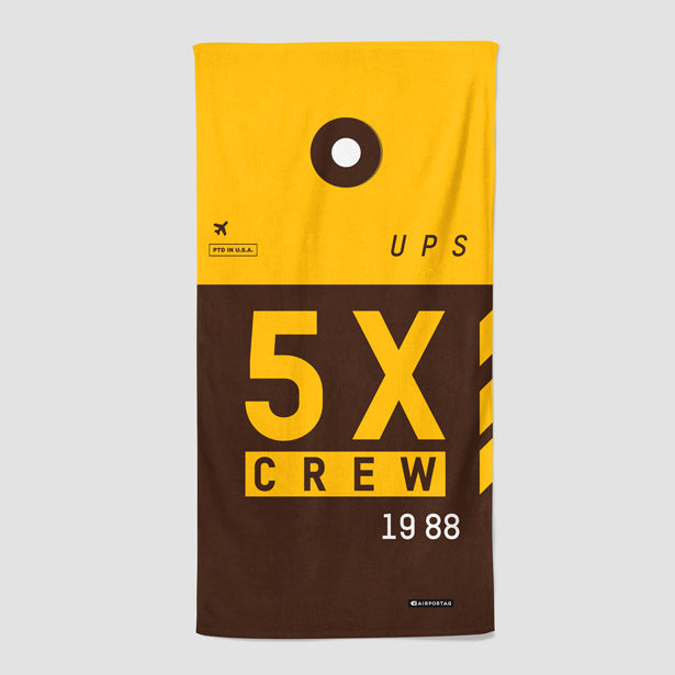5X - Beach Towel - Airportag
