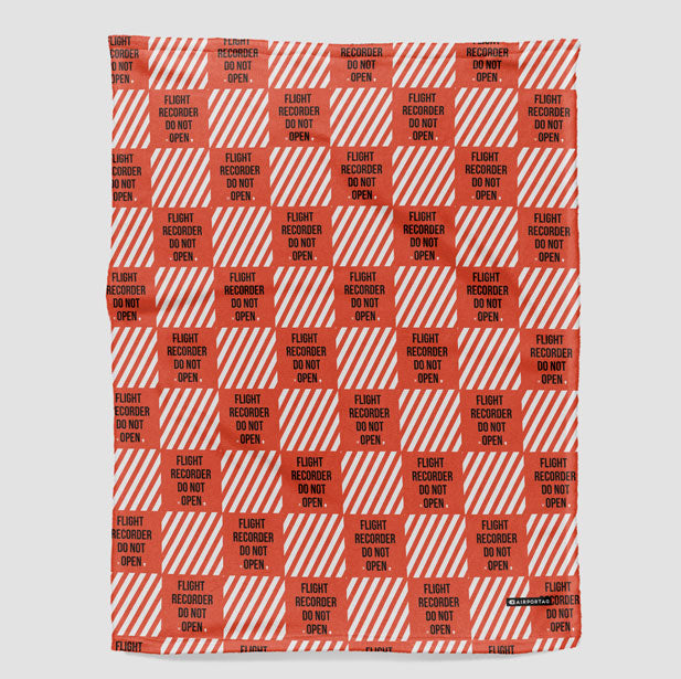 Flight Recorder - Blanket - Airportag