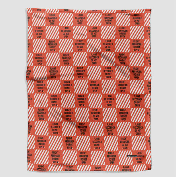 Flight Recorder - Blanket - Airportag