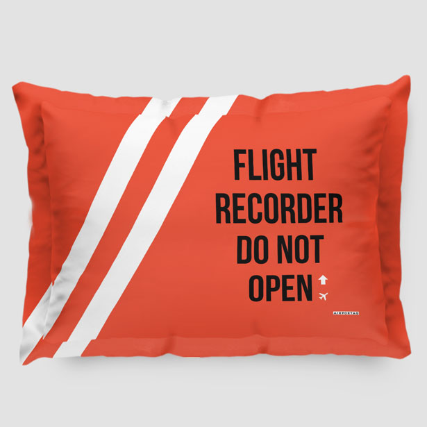 Flight Recorder - Pillow Sham - Airportag