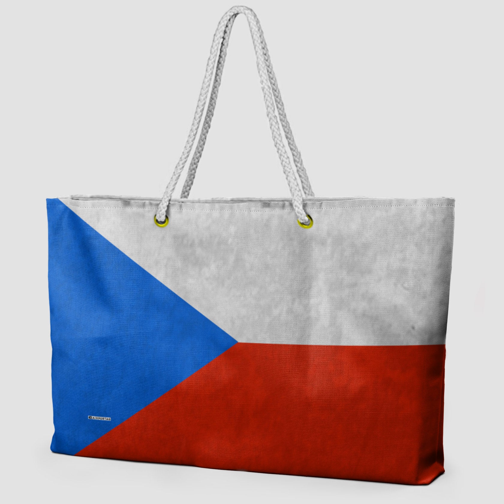 Czech Republic Flag - Weekender Bag - Airportag