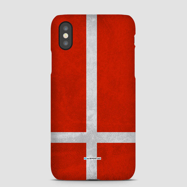Danish Flag - Phone Case - Airportag
