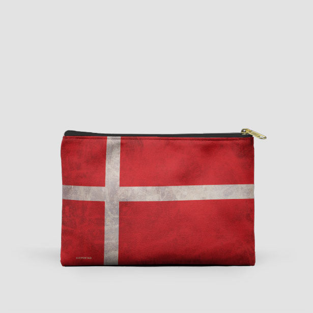 Danish Flag - Pouch Bag - Airportag