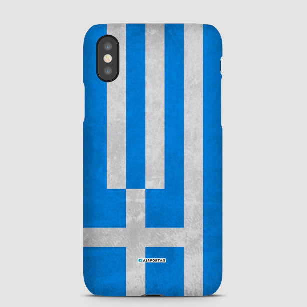 Greek Flag - Phone Case - Airportag