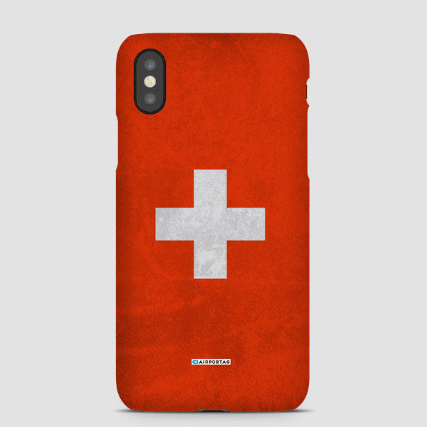 Switzerland Flag - Phone Case - Airportag