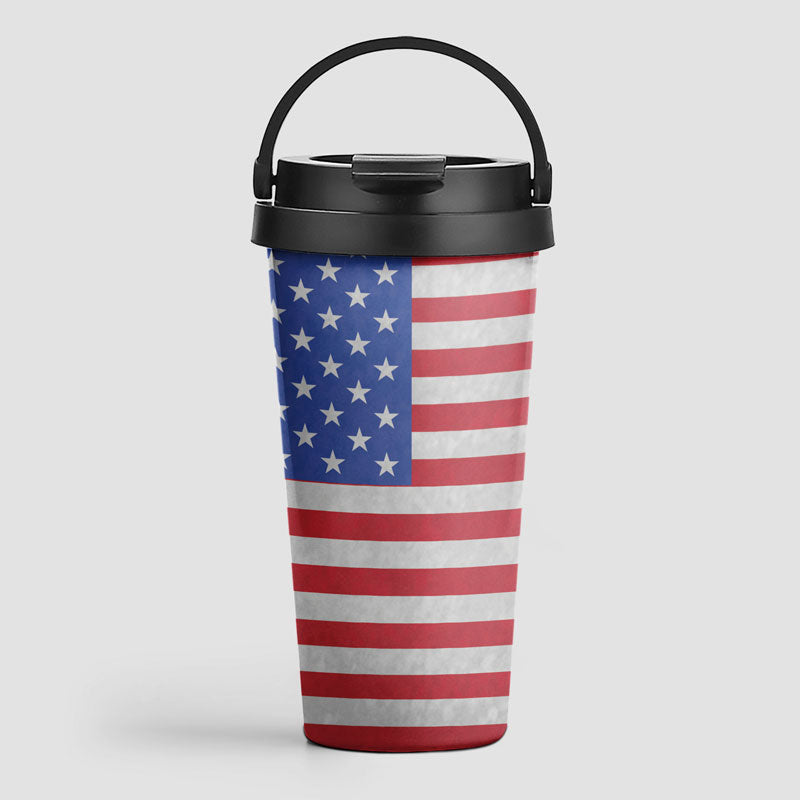 USA Flag - Travel Mug
