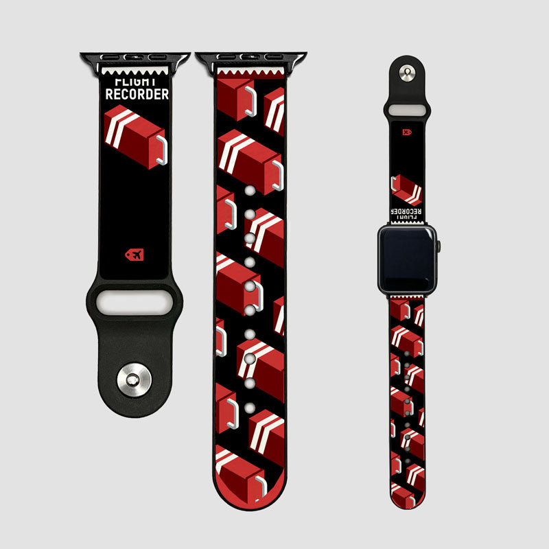 Boîte enregistreur de vol - Bracelet Apple Watch