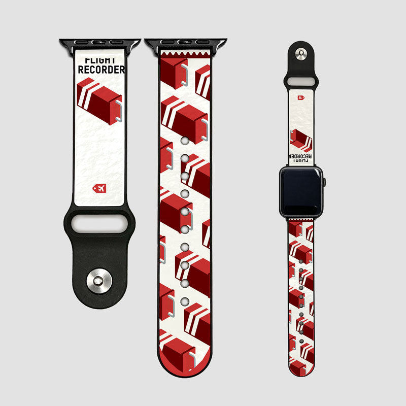 Boîte enregistreur de vol - Bracelet Apple Watch